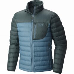 Mountain Hardwear Men's Dynotherm Down Jacket Cloudburst / Dark Forest